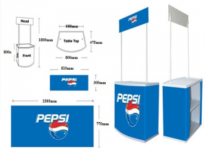 SẢN XUẤT BOOTH NHỰA SAMPLING